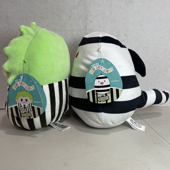 NEW BEETLEJUICE & SANDWORM 10" JAZWARES ORIGINAL SQUISHMALLOWS COLLECTIBLE PLUSH - Picture 6 of 8